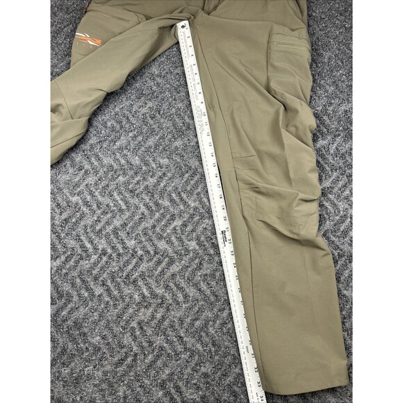 Sitka Gear Ascent Lightweight Pants Mens Size 37 Solid Pyrite Hunting Hiking - Picture 6 of 11